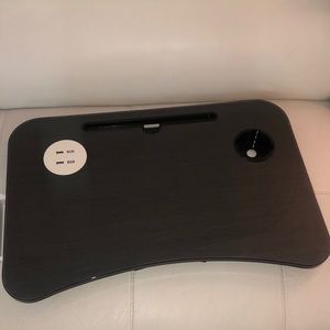 Black Laptop Bed Desk